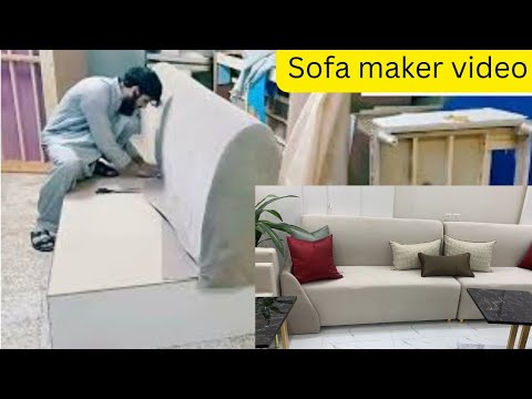 Full size sofa making process step by step | sofa set designs | sofa set making tutorial 😀 😄 ♥️.