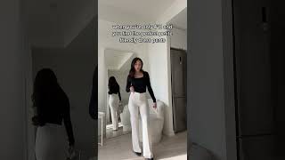 When you’re only 4’11 and you find the perfect petite-friendly dress pants #petitefashion