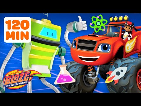 Blaze Steam Engine Monster Machine! w/ AJ | Science Games for Kids | Blaze and the Monster Machines