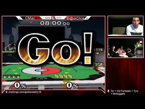 Geeksboro Melee Weekly 18 - CMac vs Bl@ckChris