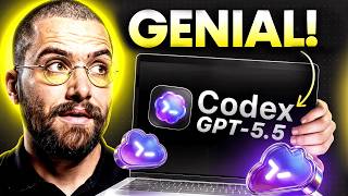 Krass: Das kann GPT-5.5 mit Codex! OpenAIs neue Super-App GETESTET (Alle Beispiele &amp; Use Cases)