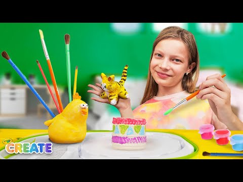 Shape, Create, and Play 🖌️  | Easy Clay Crafts for Kids!