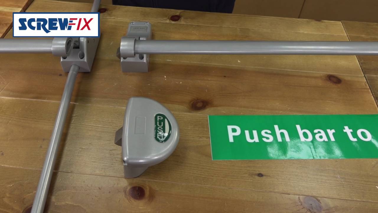 Screwfix - EuroSpec Easi Exit Panic Bars