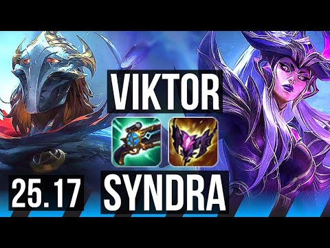 VIKTOR vs SYNDRA (MID) | 9/1/2 | KR Diamond | 25.17