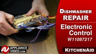 KitchenAid Dishwasher Will Not Start - Electronic Control Repair and Diagnostic