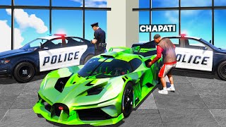 LOGGY STEALING SPORTS CAR FROM POLICE STATION | GTA 5 ONLINE