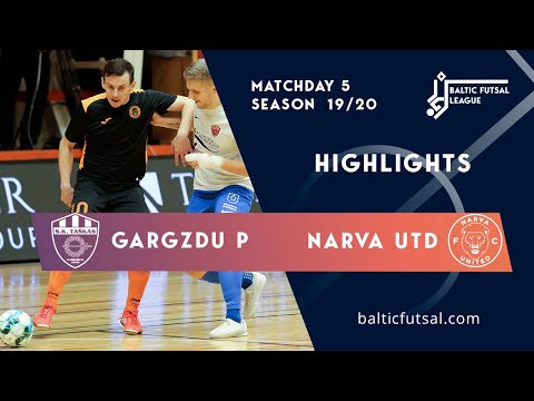Gargzdu Pramogos - Narva United 3:5. Matchday 5. Highlights