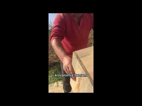 Arı kovanı yapımı baştan sona ölçüleri ile