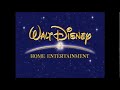Walt Disney Home Entertainment Full Screen Blue Background