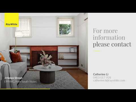 3 Helen Street, Epping, NSW 2121, 6 રૂમ, 3 બાથરૂમ, House