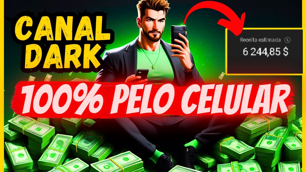 Como Criar Conteúdo De Canal Dark Pelo Celular - Passo A Passo Completo