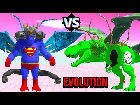 Dinosaur Hulk T-Rex vs Spiderman Goro Evolution in Jurassic World Evolution - ARBS