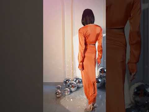 Cosmopolitan | Party Wear | Satin Dress | TheRealB |