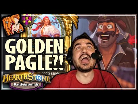 WHY DID I MAKE PAGLE GOLDEN?! - Hearthstone Battlegrounds