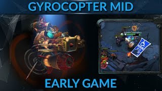 How to win mid with Gyrocopter (patch 7.14)