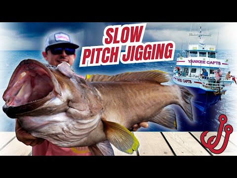 SLOW PITCH JIGGING 100 Miles Offshore | The Fish Never Stopped Biting | Yankee Capts | Johnny Jigs