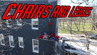 What are bosun's chairs and Porta Ledges (Directors Uncut Raw)