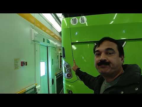 Paris to London by bus via Eurotunnel,Camperking