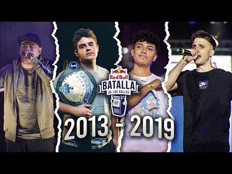 40 RIMAS que MARCARON las INTERNACIONALES de REDBULL (2013-2019)