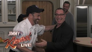 Jimmy Kimmel Pranks Scandal&#39;s Josh Malina