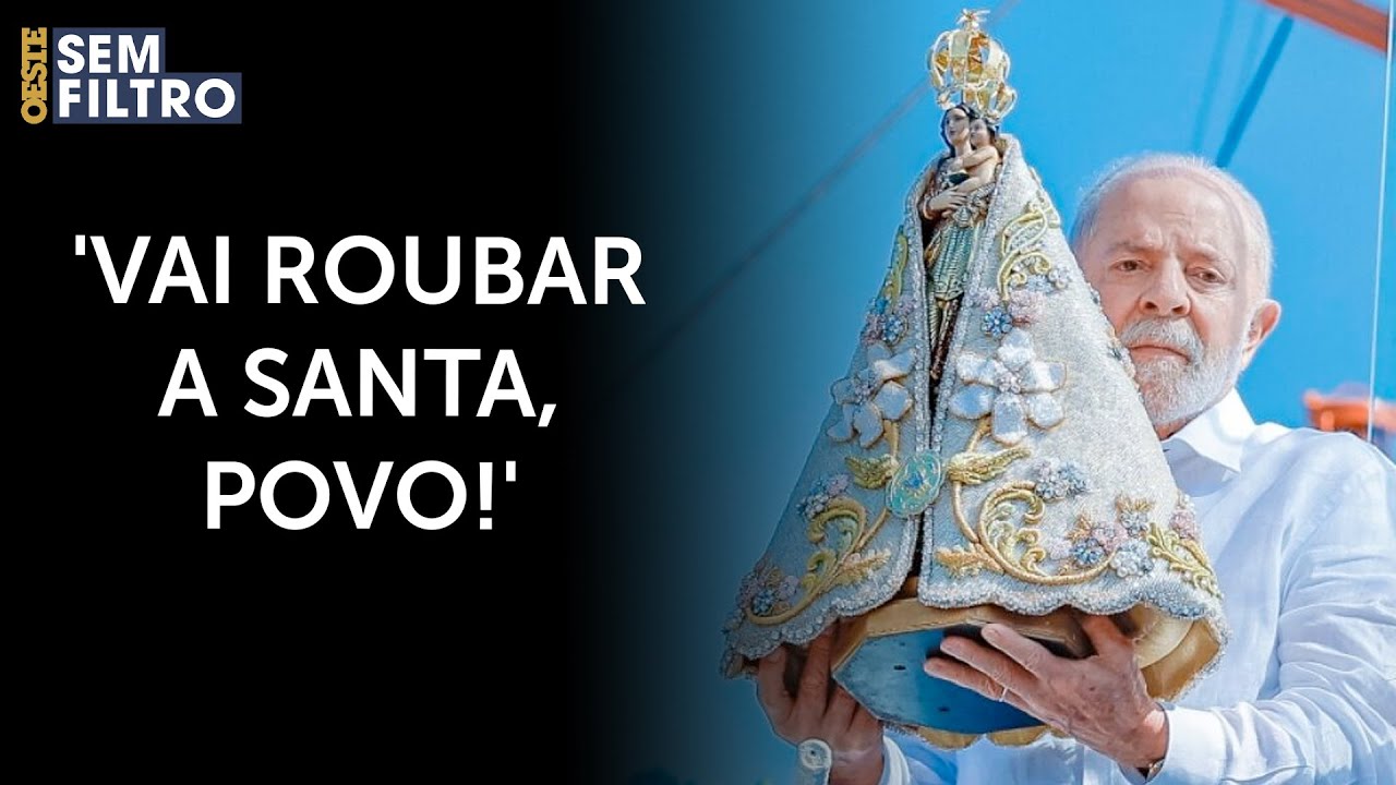 Povo grita contra Lula no Círio de Nazaré: 'Vai roubar a santa'