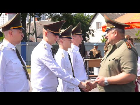 Гомельская войсковая часть 63604 отмечает 80-летие видео