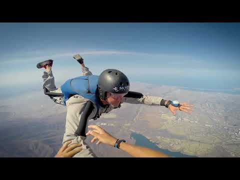 Learning to Skydive- Andy Stumpf teaches John Dudley Certification