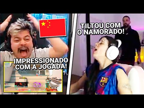 FRTTT SE IMPRESSIONOU COM A MIRA DESSE CHINÊS! PAULA NOBRE ASSUSTOU COM BRTT - VALORANT CLIPS