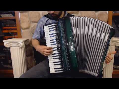BELTSTUIV120MGS - Green Shadow Beltuna Studio IV Piano Accordion LMMM 41 120 $5999