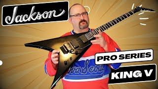 Video thumbnail for Jackson 2012 Pro Series King V KVMG by Cryptic Mask Guitar