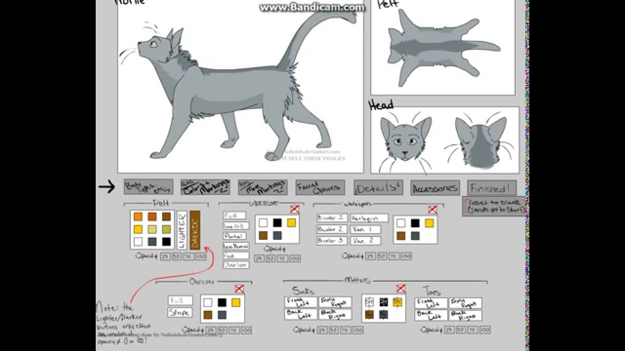 Warrior Cat Maker Deviant art: Silverstream