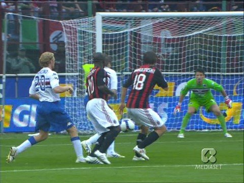 Milan Sampdoria 3-0 Ronaldinho Inzaghi 19/10/2008 Campionato Serie A 2008/2009  Global Domains International http://www.eternoinfinito.com http://www.thenewlife.ws