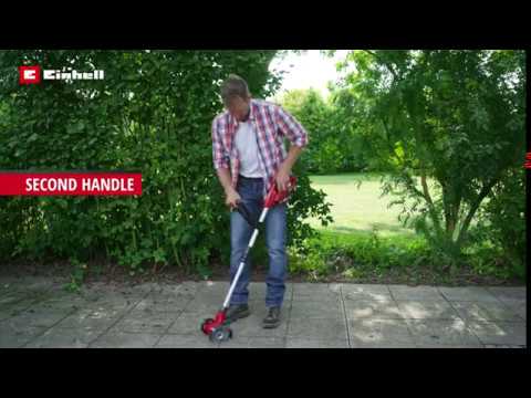 Einhell Akumuliatorinis trinkelių valytuvas GE-CC 18 Li  be akumuliatoriaus ir kroviklio video