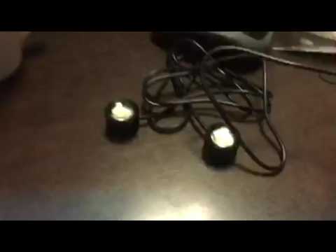 Motorcycle flash strobe lights