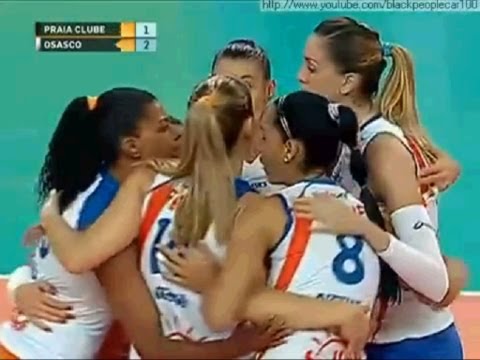 Superliga Feminina de Volei 2012/2013 - Banana Boat Praia Clube 0 x 3 Sollys Osasco