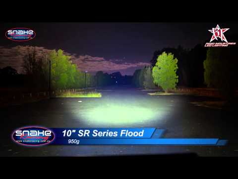 Rigid Industries Comparison 10" SR Series LED - Snake Racing