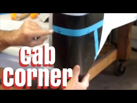 Replace cab corner /install