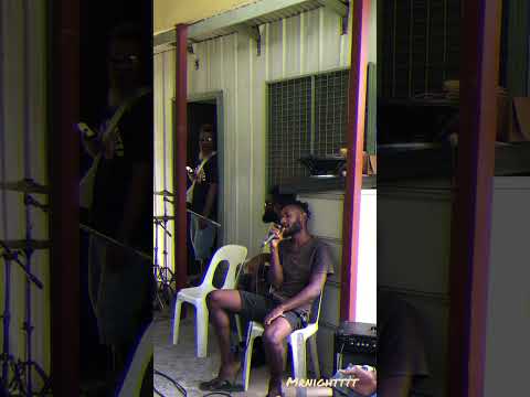 “Maris Katrina” ~JARAHN~ rehearsals @Blacklabelstudio backed up by the StagePiece Band.