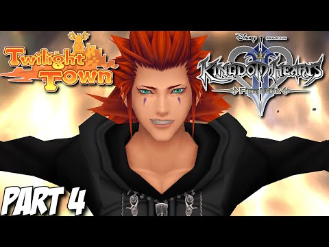 Kingdom Hearts 2 Final Mix Gameplay Walkthrough Part 4 - Twilight Town - PS3