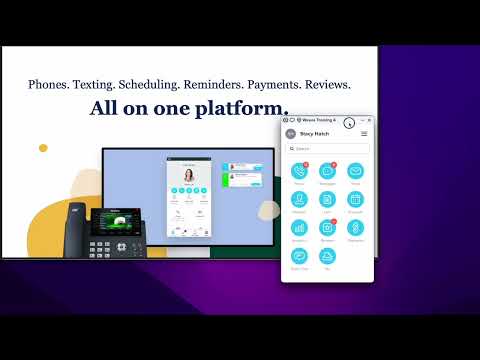 WEAVE • Dental office software for patient communication - Demo