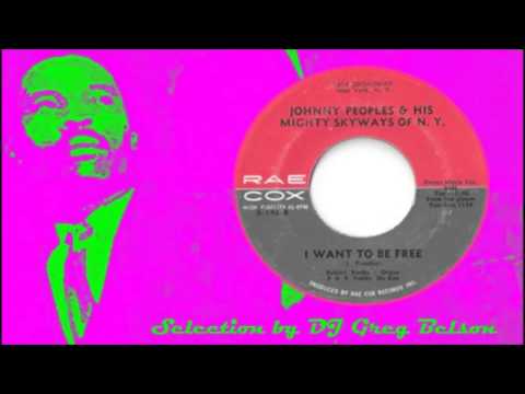 Gospel Funky Soul 45 - Johnny Peoples & His Mighty Skyways of N.Y. - 'I want to be free'