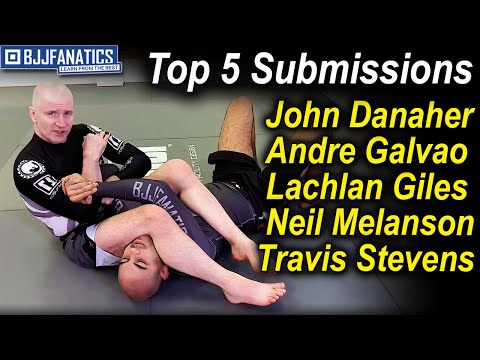 Top 5 Submission Holds For BJJ - John Danaher | Andre Galvao | Lachlan Giles