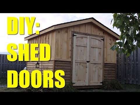 EASY BUILD! - Shed Doors!