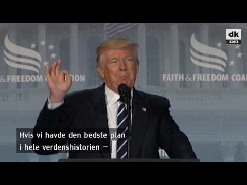 Trump: Vi er under belejring - men bliver større og stærkere