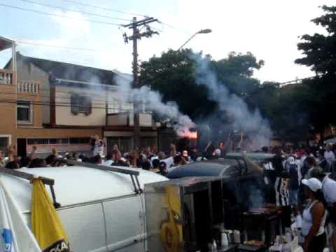 Sangue Jovem chegando na Vila ! Santos x Corinthians