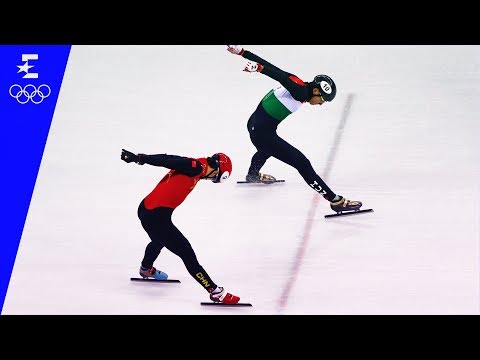 Short Track Speed Skating | Men's 5000m Relay Highlights | Pyeongchang 2018 | Eurosport