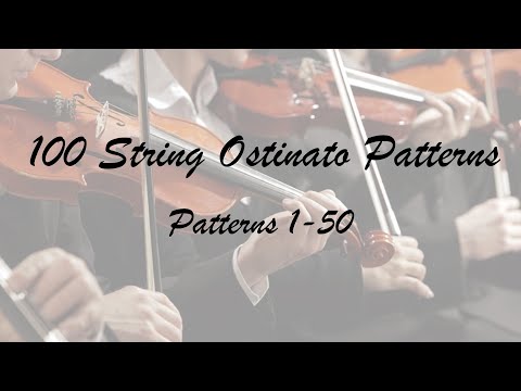 100 String Ostinato Patterns (patterns 1-50)