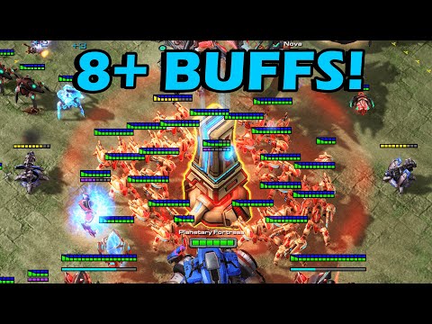 Insane Solar Cell defence is Zerg Wars!