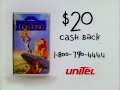 Unitel Lion King Commercial From 1995