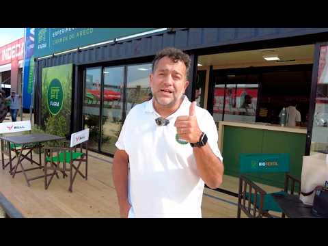Alvaro Moreno Director Comercial de PT Farm. El nuevo campo experimental en Carmen de Areco